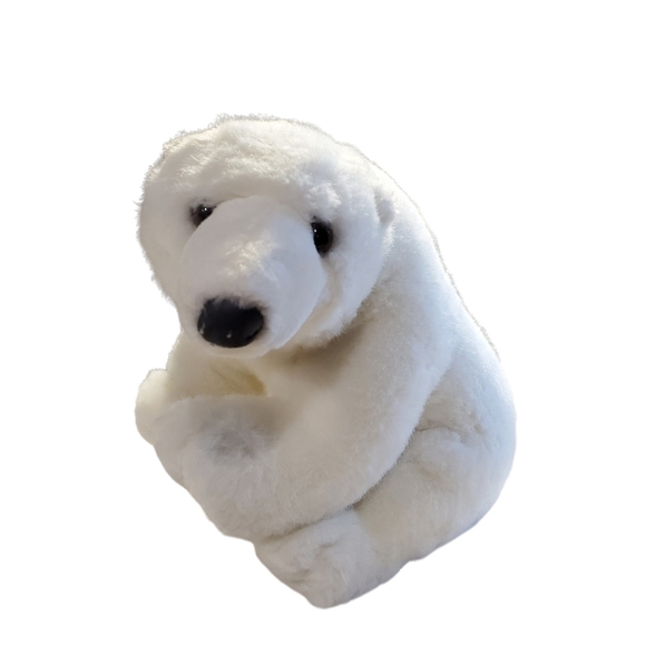 SeaWorld 12" Souvenir plush toy stuffed animal Polar Bear Older style - Picture 3 of 10